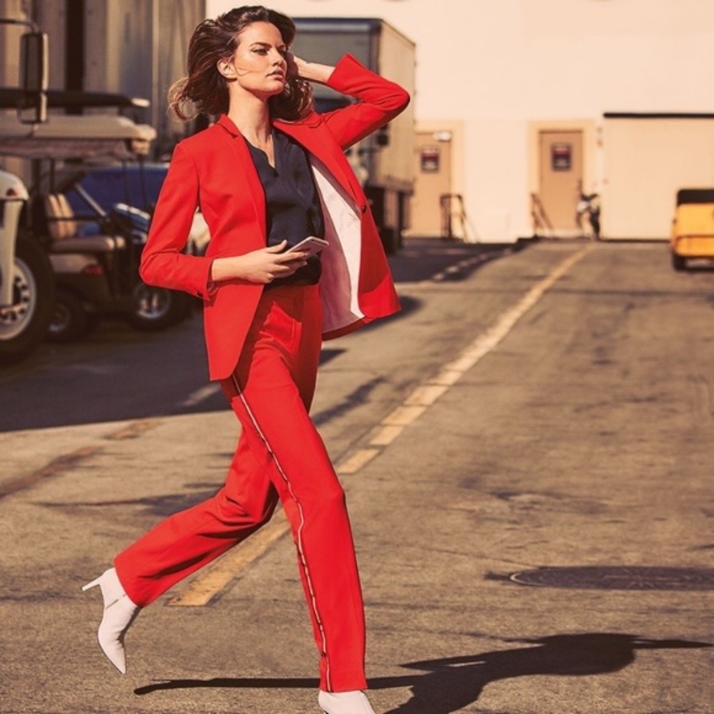 Rag&Bone Oman Tux Pant Red size 2